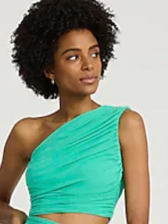 Express Tops - Like New Express one shoulder crop top Color